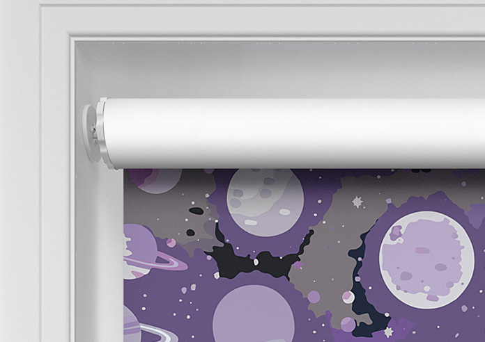 Interstellar, Violet Cosmos - Twist&Fit Roller Blind - Image 9